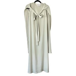 Veiled Collection Mint Green Sleeveless Maxi Dress & Cape Set Size XXS